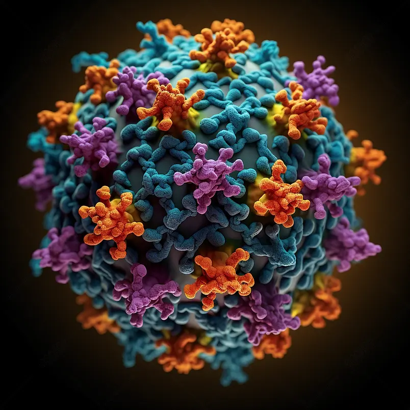 腺相关病毒血清型2，分子模型