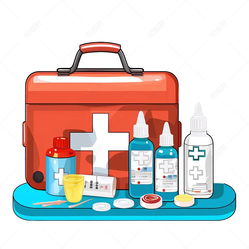 药物药品医疗用品急救箱
