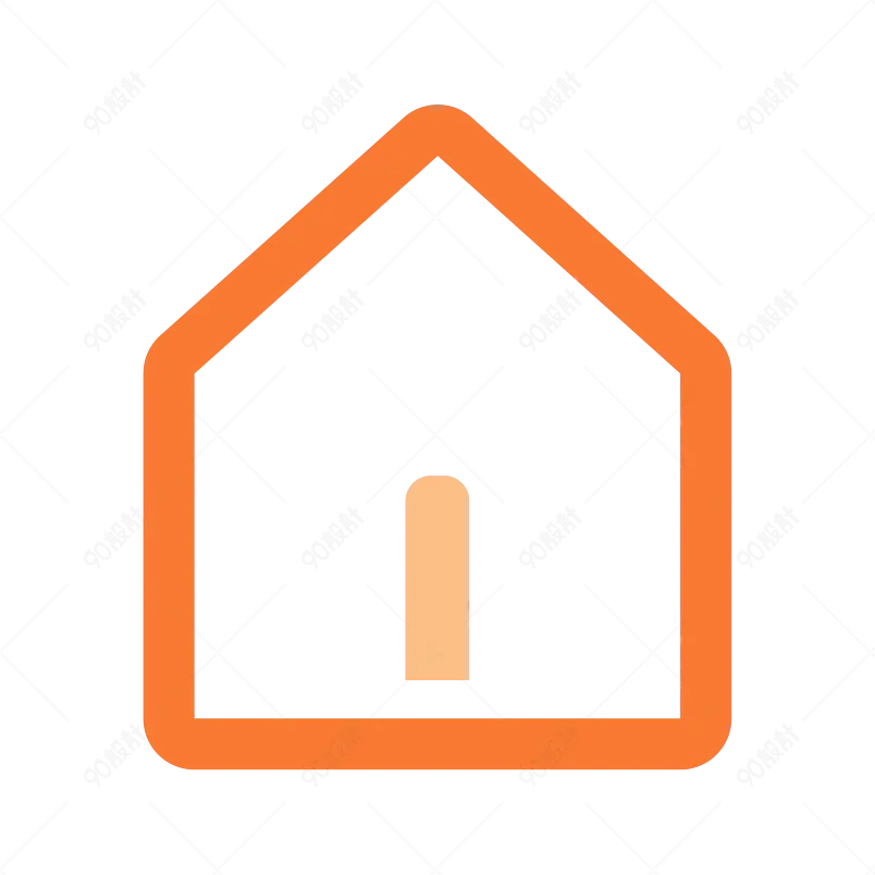 简约互联网图标UI图形元素设计首页
