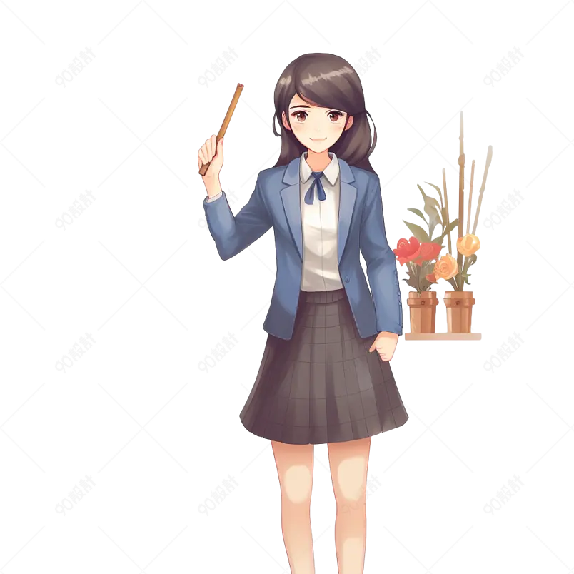 教师节上课讲课的女老师女教师