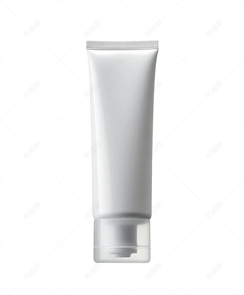 白色塑料管化妆品盥洗用品洗面奶