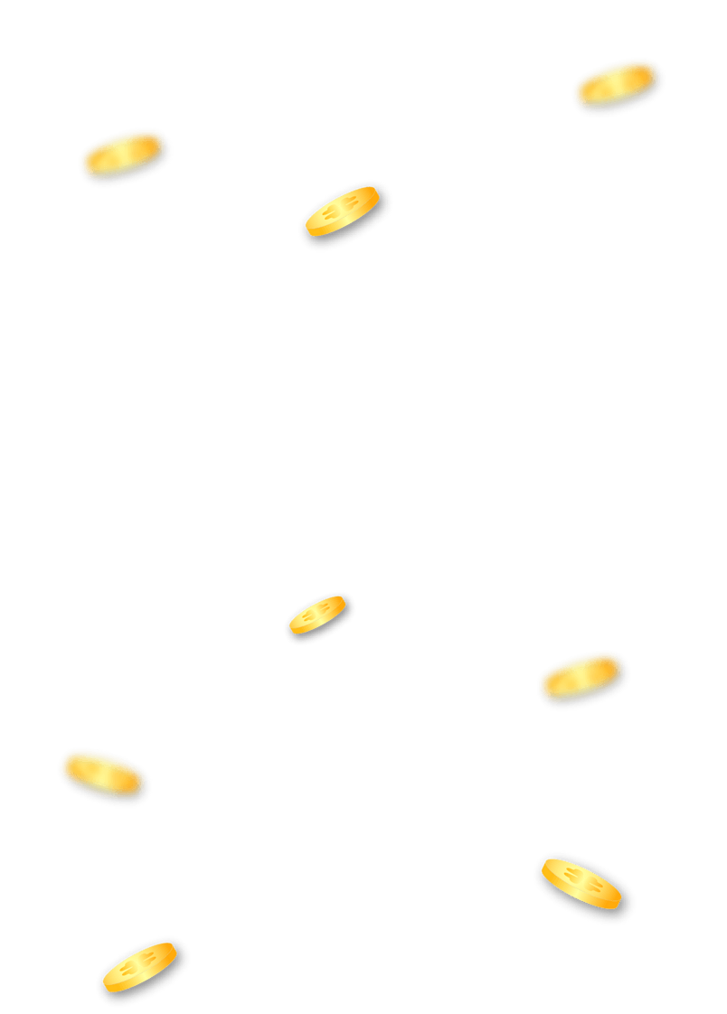 漂浮金融金币