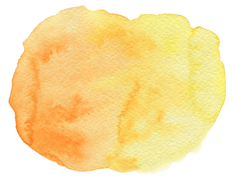 黄色水彩颜料笔触纹理