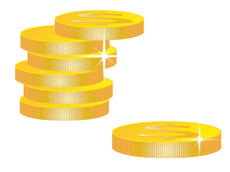 矢量金币