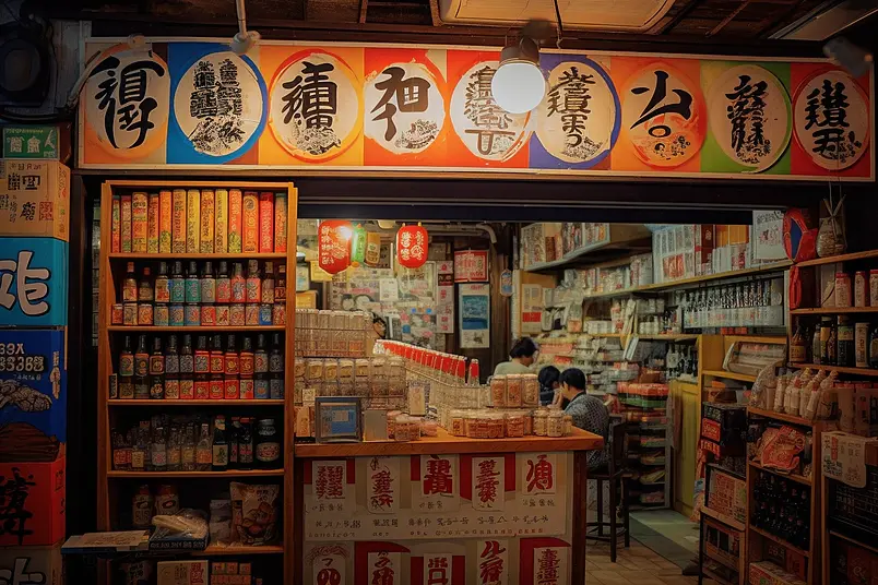 台北怀旧柑仔店