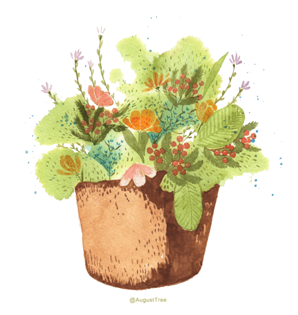 矢量花卉