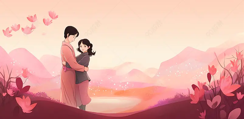 粉色玫瑰花鲜花情人节母亲节妇女节爱情浪漫花瓣背景妇女节母亲节粉色飞舞花朵温馨背景