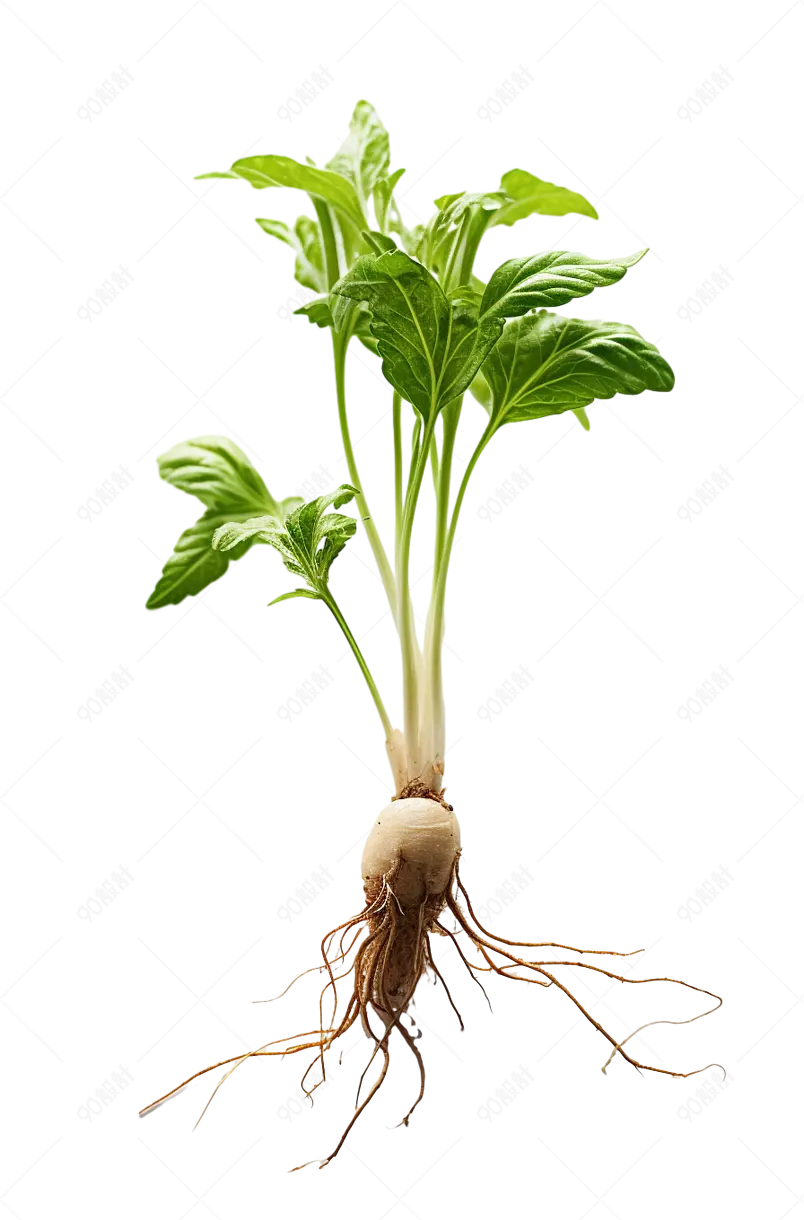 人参党参西洋参花旗参中医草药元素