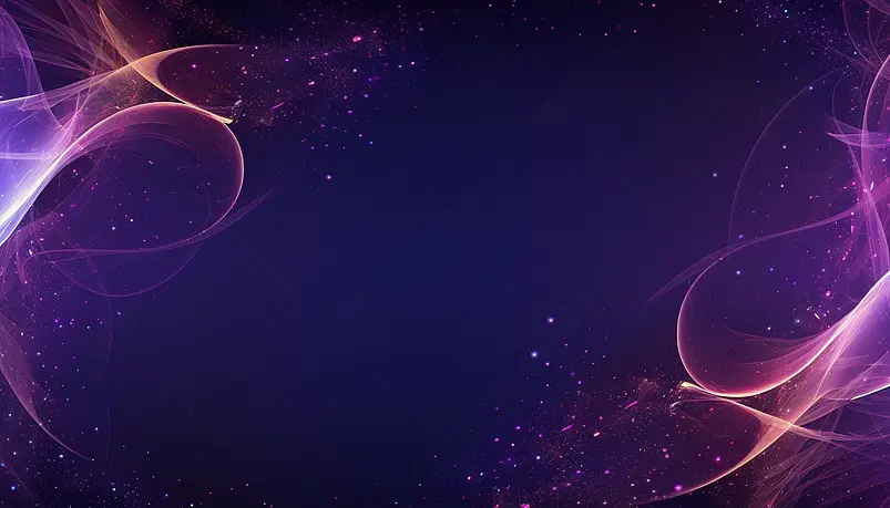 夜晚星空梦幻唯美紫色背景