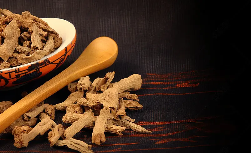 传统医学古风中医养生药材中药