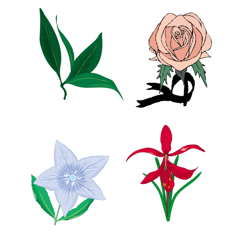 花草矢量