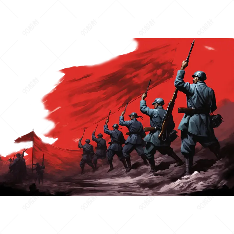 打仗的军人打仗的士兵战争时期