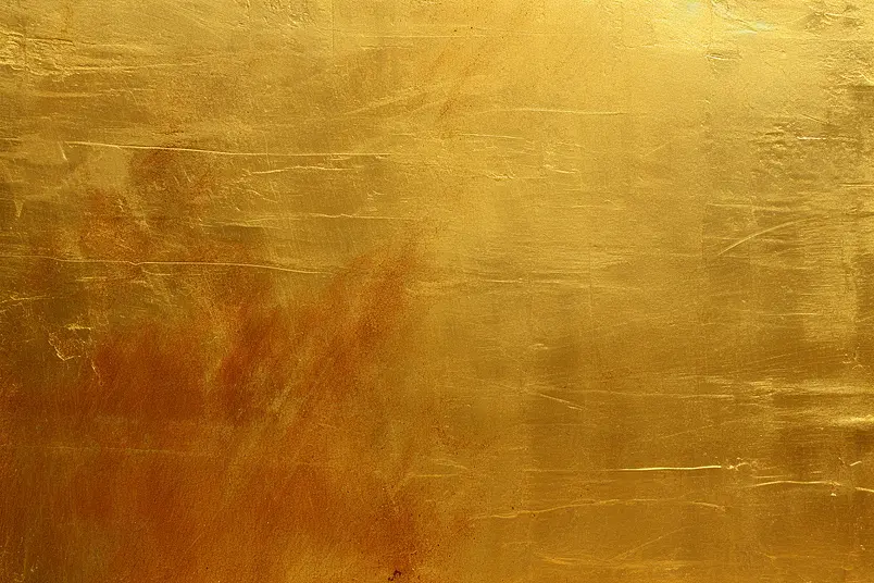 鎏金黄金的金箔纹理闪亮背景