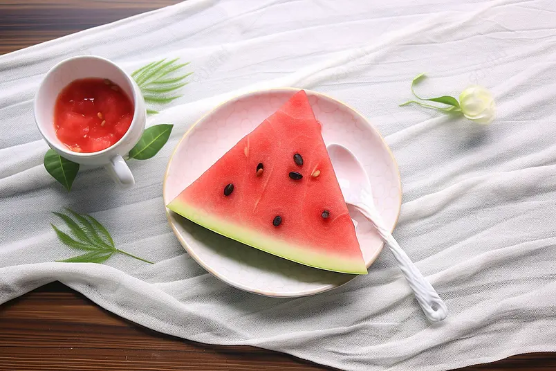 夏季新鲜美味水果西瓜