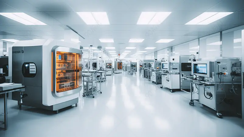 白天的科学研究室数字艺术设备科研