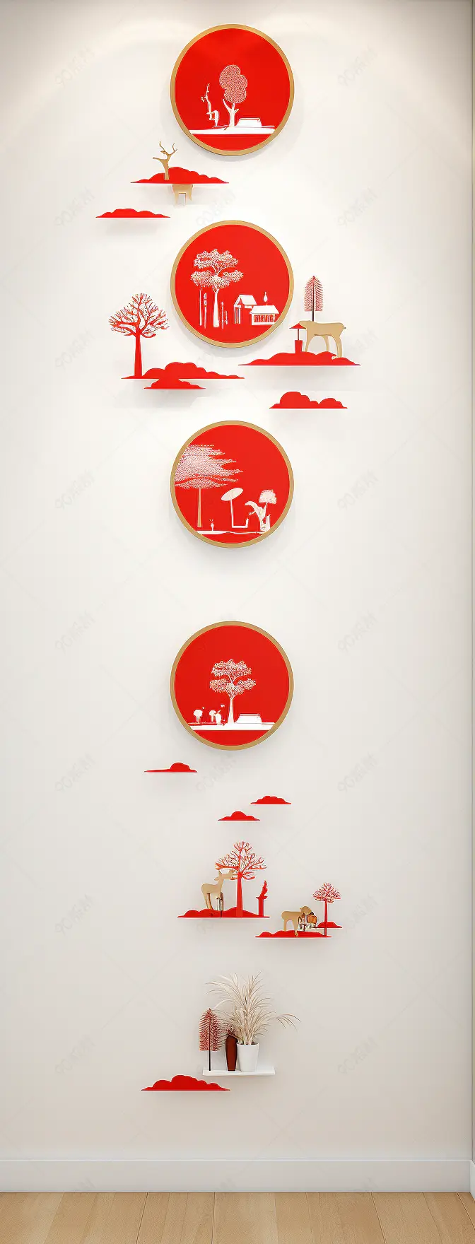 社会主义核心价值观文化墙