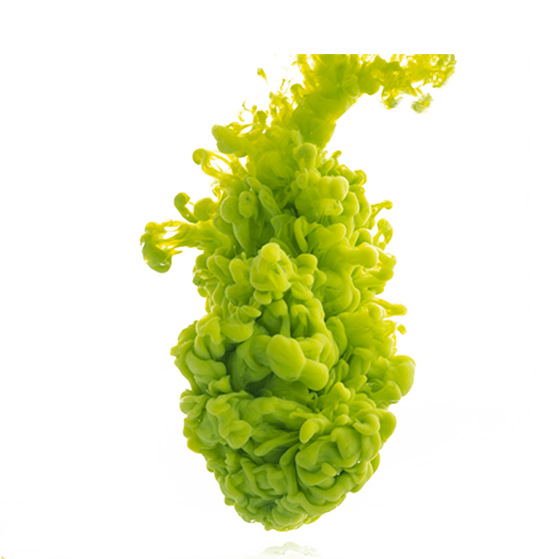 绿色烟雾