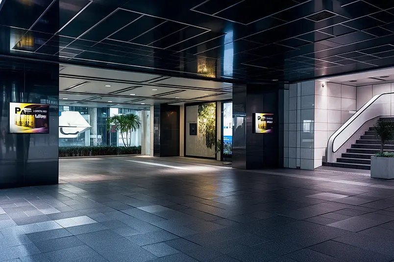 上海商场商城建筑摄影图实拍背景