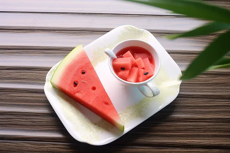 夏季新鲜美味水果西瓜