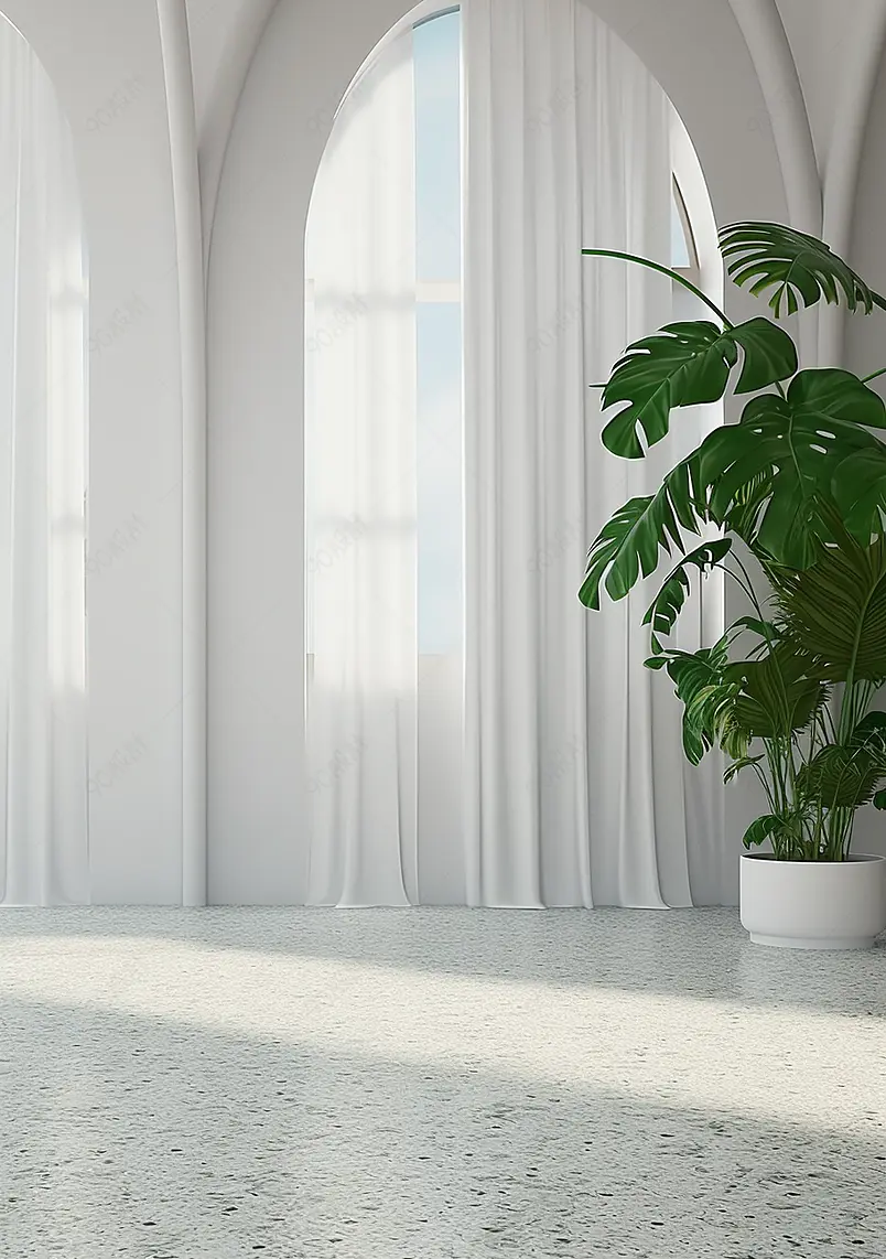 产品展台三维图形背景