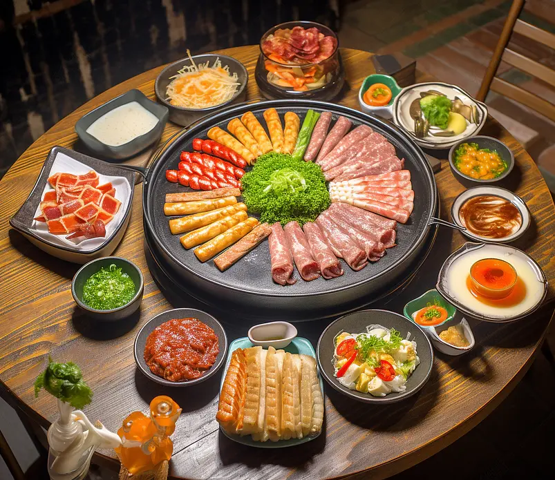 海鲜牛蛙香辣火锅大餐