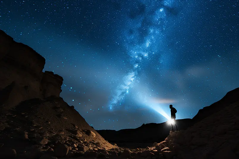 夜晚的星空