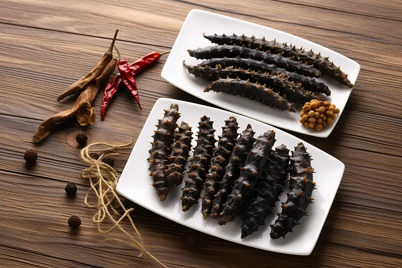 美味的海参食品