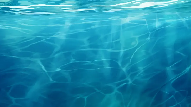 小清新夏季清凉水波纹