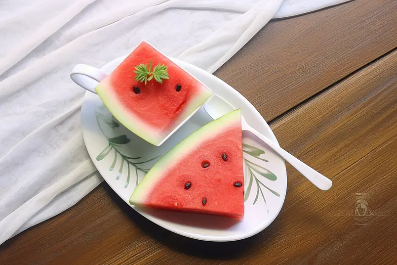 夏季新鲜美味水果西瓜