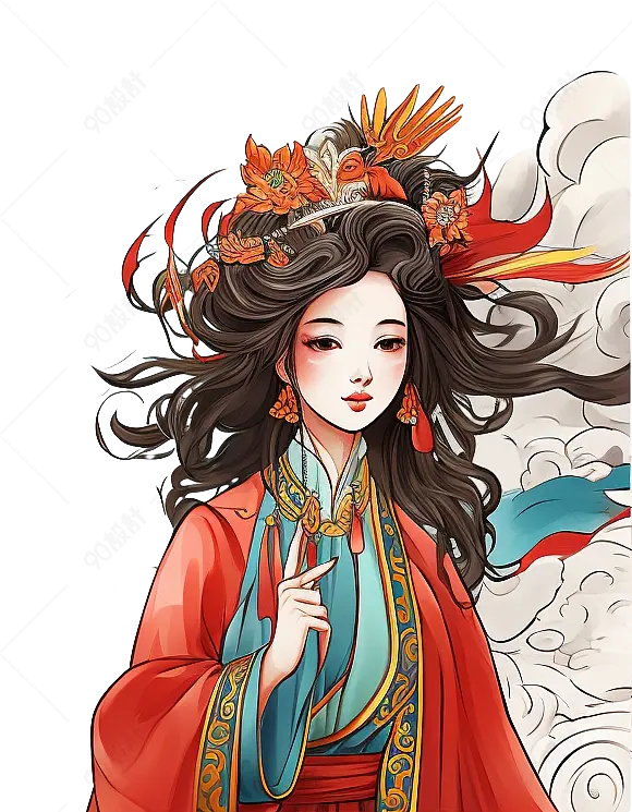 古风戏曲京剧人物元素