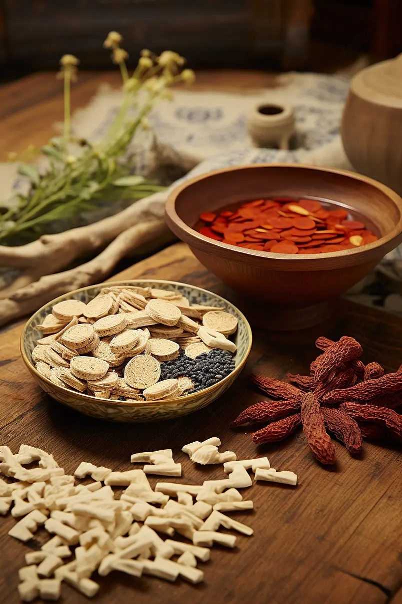 中药材药汤