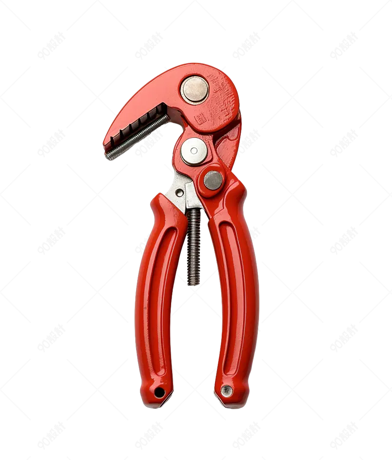 红色的钳子维修工具免抠素材图