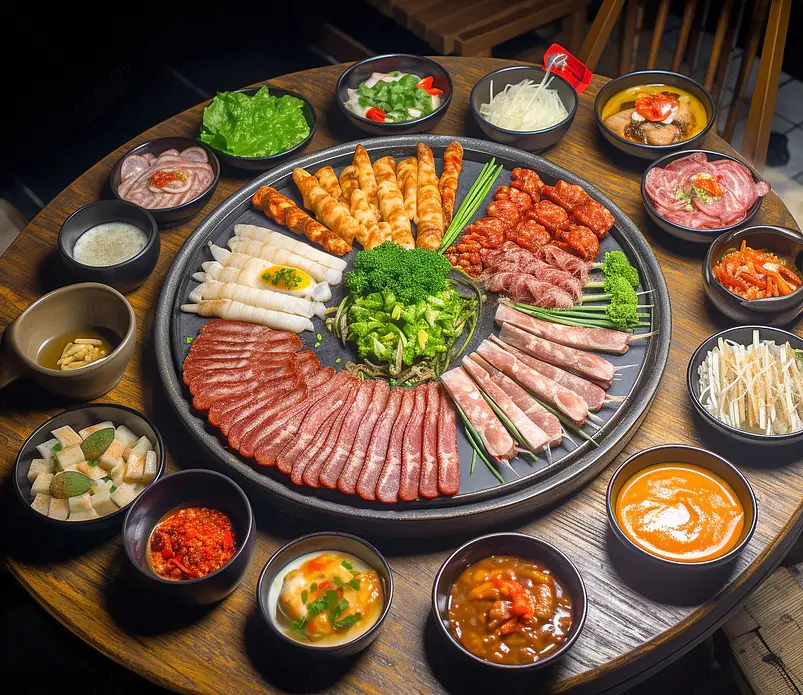 海鲜牛蛙香辣火锅大餐