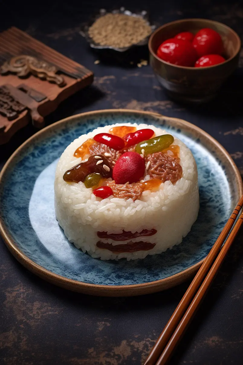 糯米八宝饭