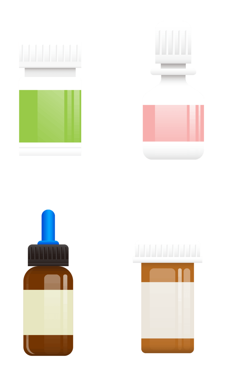 药瓶设计素材