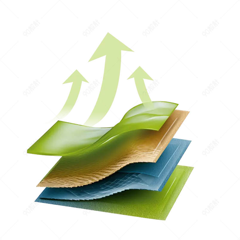 透气的透明的质感材质层次感优质材料