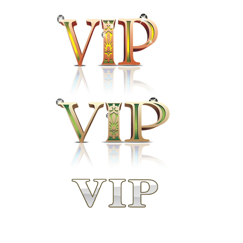 金色vip字体设计png素材