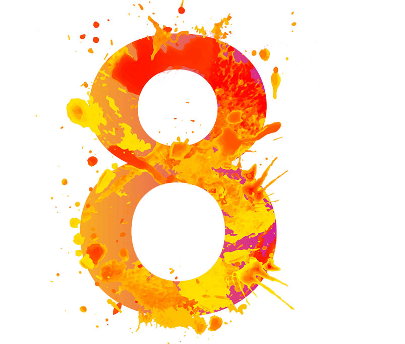 创意数字8
