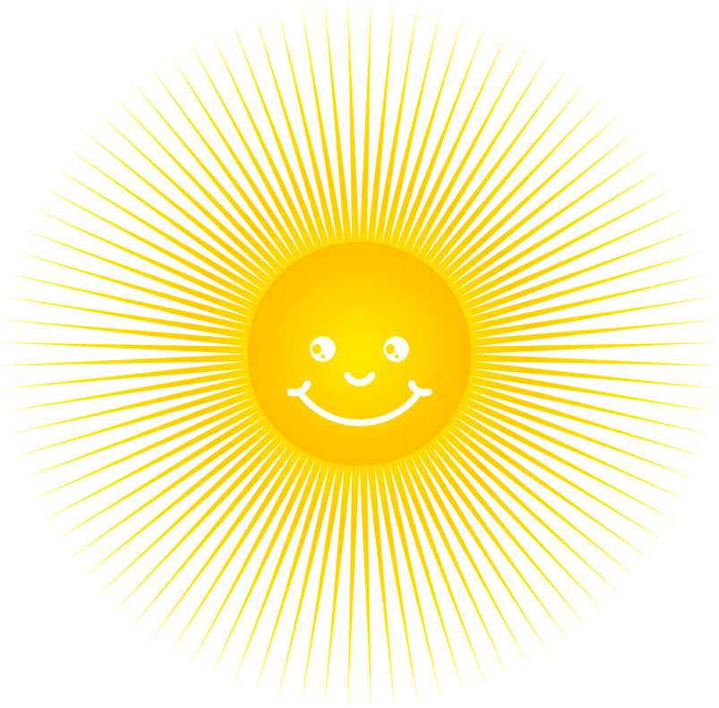 太阳微笑表情