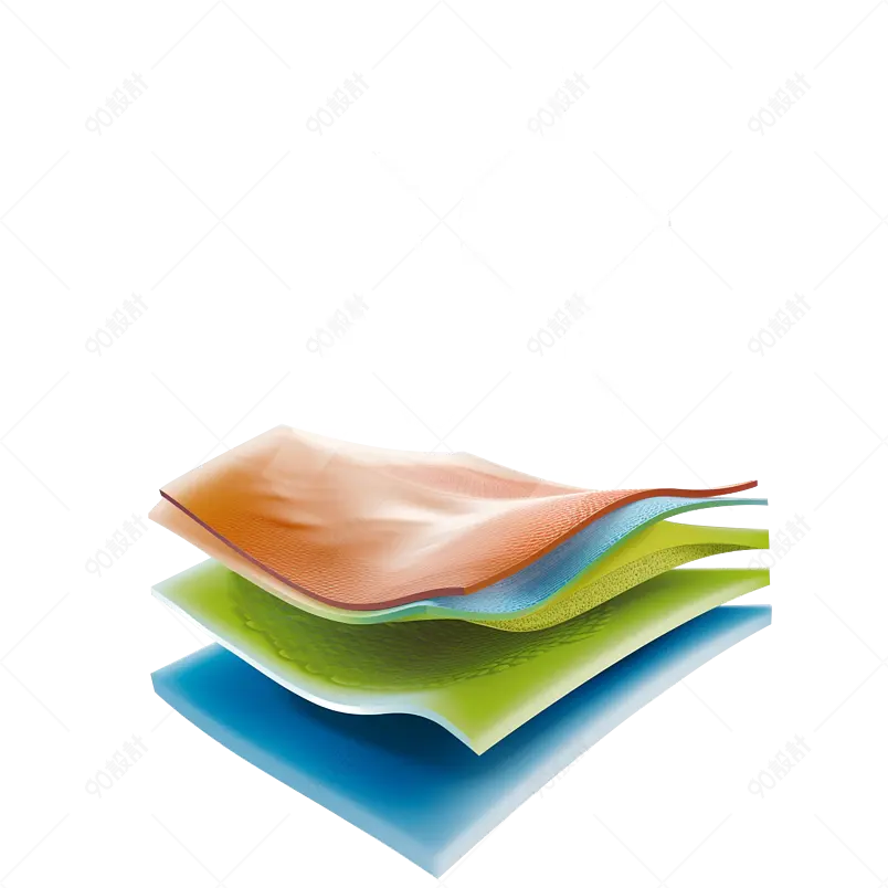 透气的透明的质感材质层次感优质材料