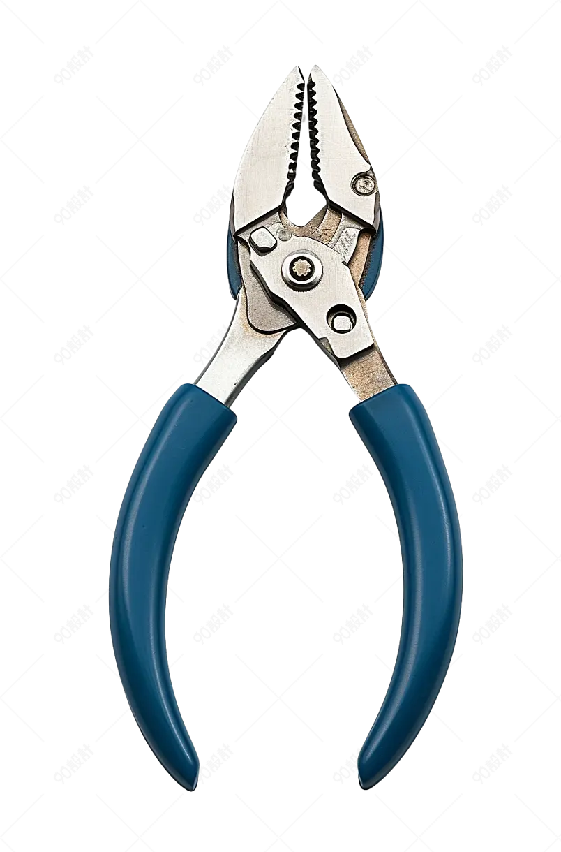 断线钳钢丝钳维修工具免抠素材图