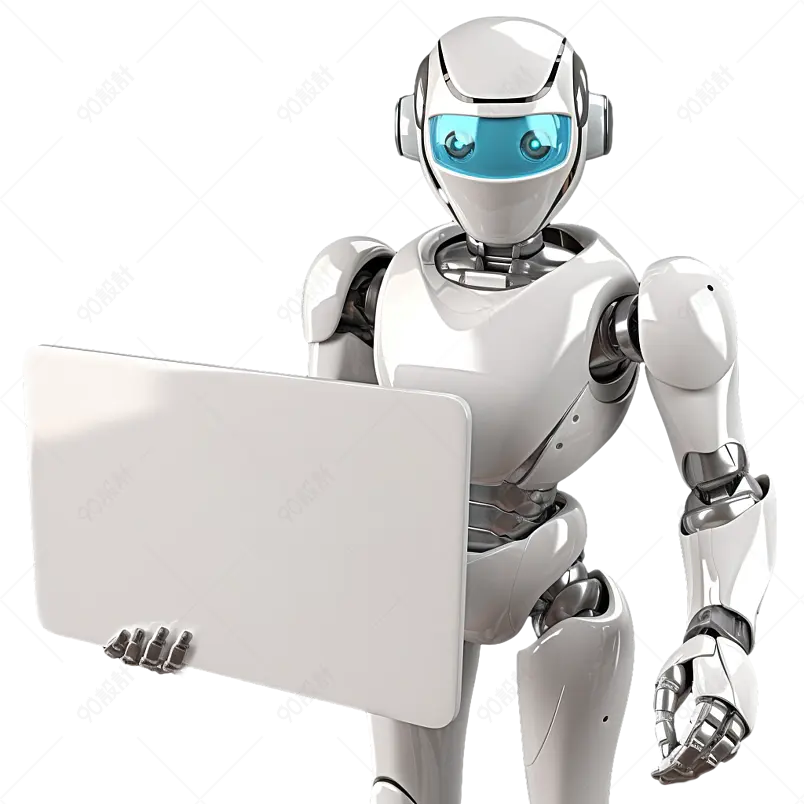 3D机器人模型卡通机器人