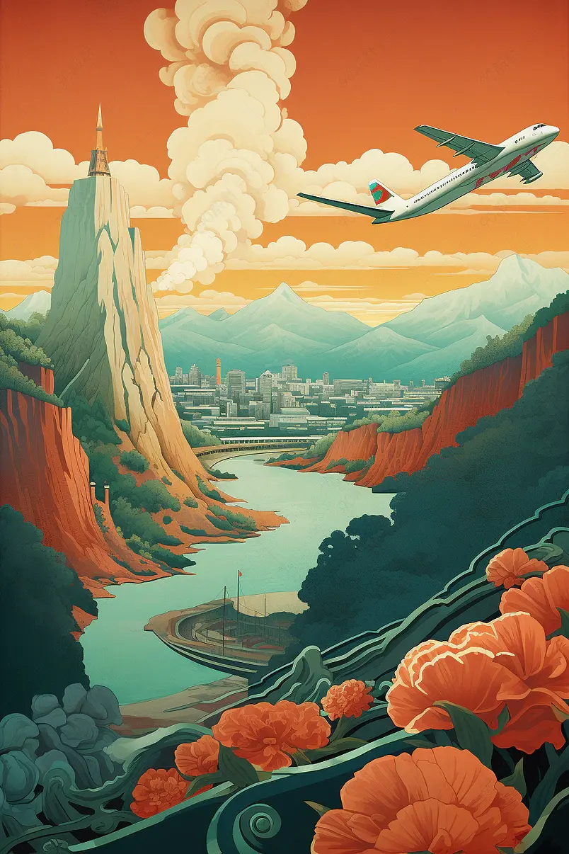 祖国建设繁荣之路