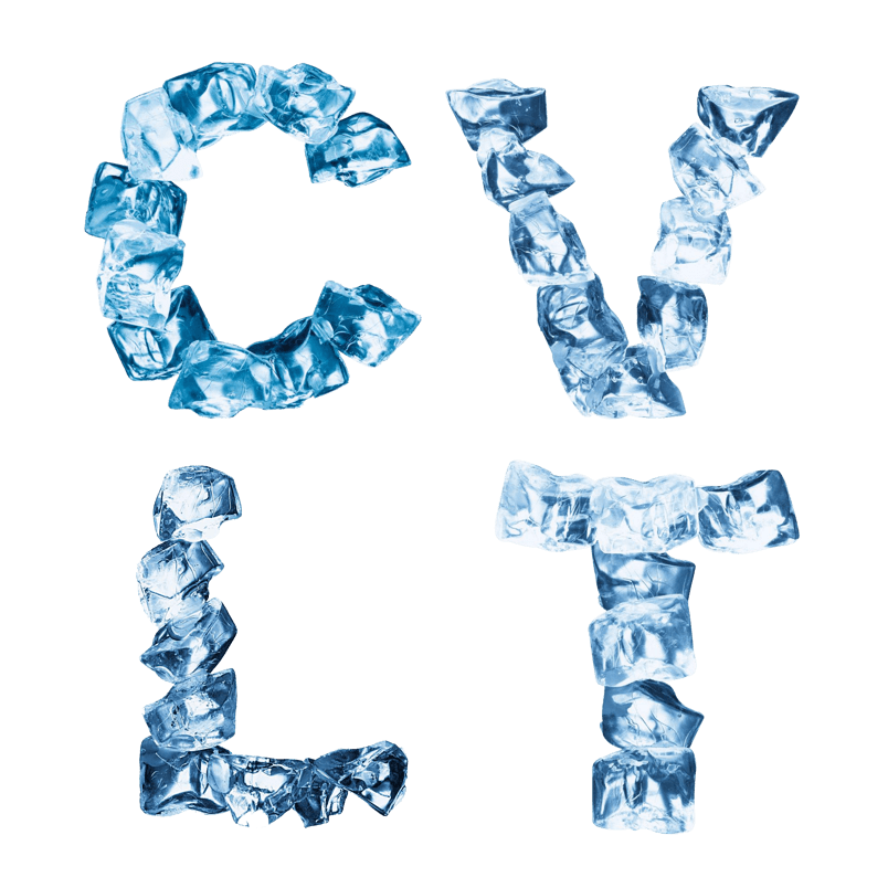 冰凉冰冻的字母冰块