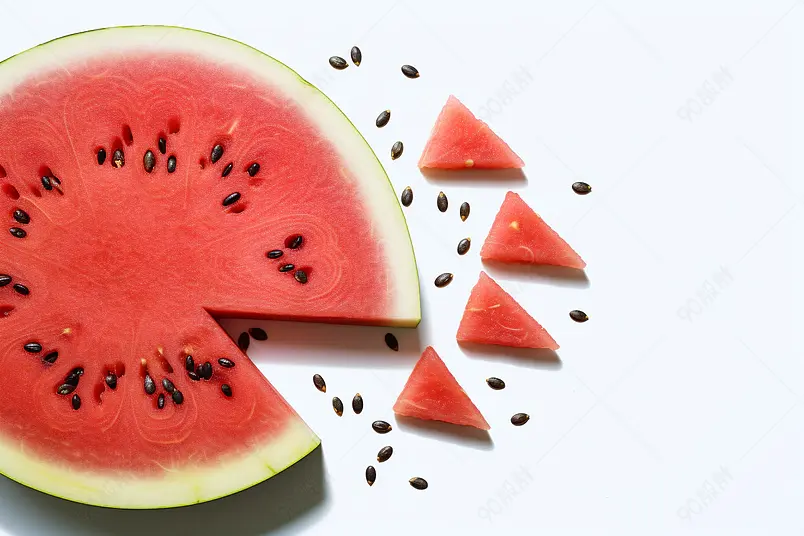 夏季新鲜美味水果西瓜