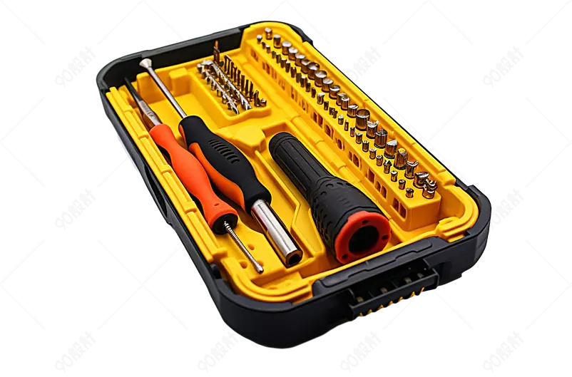 维修工具组合工具箱免抠素材图