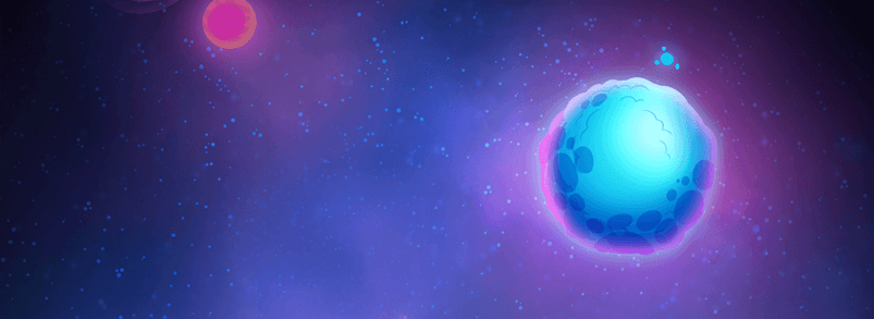 梦幻星空背景
