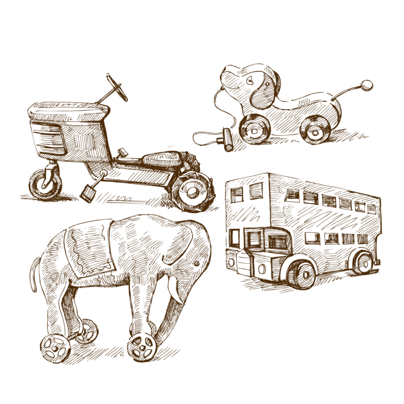 复古玩具