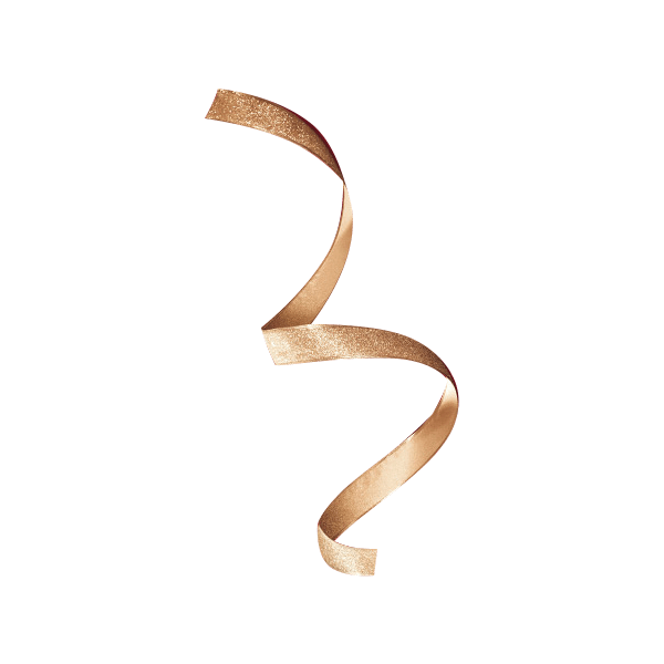 节日装饰手绘丝带