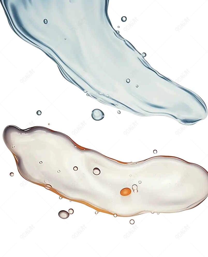 抽象的水波纹插图元素免抠